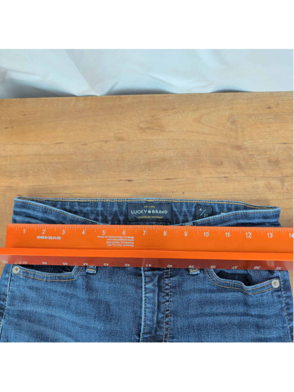 Ladies' Lucky Brand Ava Super Skinny Jeans 4 - Picture 6 of 7
